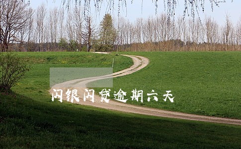 闪银闪贷逾期六天 闪银闪贷逾期六天