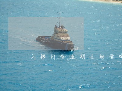 闪银闪贷逾期还能借吗 闪银闪贷逾期还能借吗