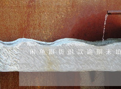 闲鱼退货退款逾期未填写物流信息 闲鱼退货退款逾期未填写物流信息