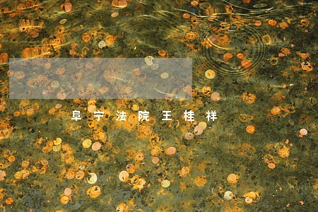 阜宁法院王桂祥 阜宁法院王桂祥