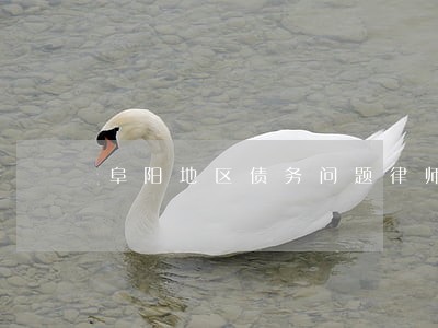阜阳地区债务问题律师哪个好 阜阳地区债务问题律师哪个好