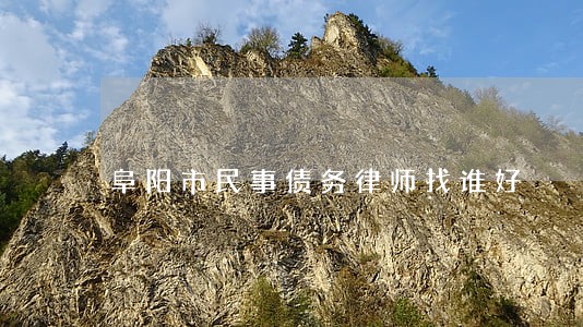 阜阳市民事债务律师找谁好