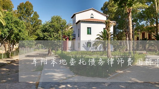 阜阳本地委托债务律师费用标准 阜阳本地委托债务律师费用标准
