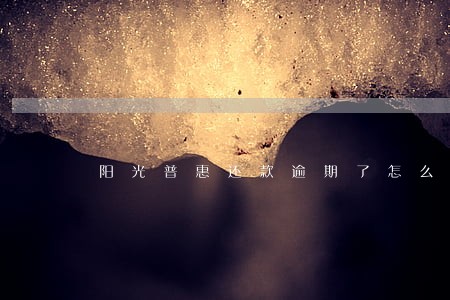 阳光普惠还款逾期了怎么办 阳光普惠还款逾期了怎么办