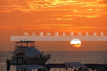 阳江债权债务律师咨询电话 阳江债权债务律师咨询电话