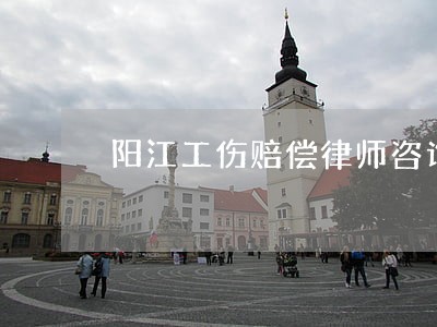 阳江工伤赔偿律师咨询 阳江工伤赔偿律师咨询