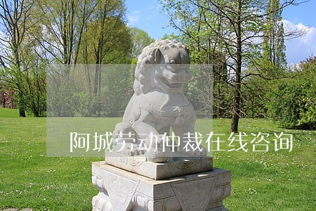 阿城劳动仲裁在线咨询 阿城劳动仲裁在线咨询