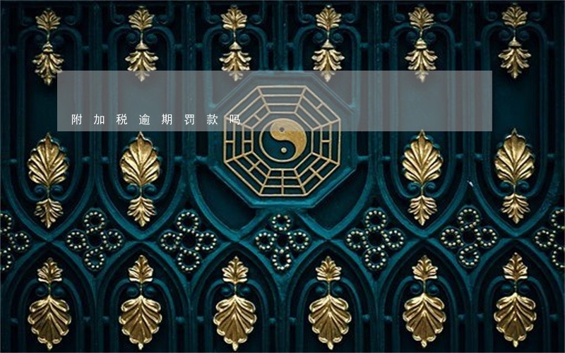 附加税逾期罚款吗 附加税逾期罚款吗
