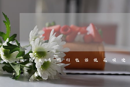 陌生号码打电话说花呗逾期 陌生号码打电话说花呗逾期