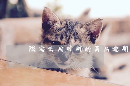 限定使用时间的商品逾期 限定使用时间的商品逾期