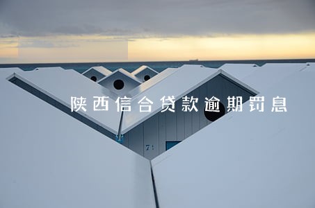 陕西信合贷款逾期罚息 陕西信合贷款逾期罚息