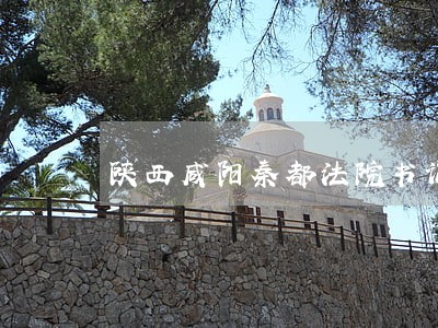 陕西咸阳秦都法院书记员