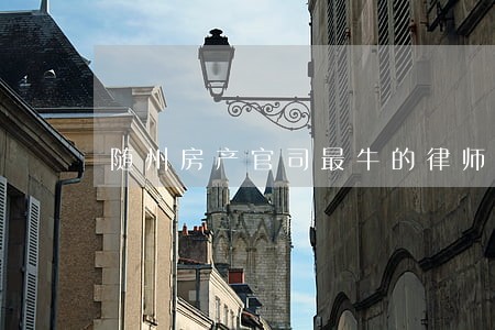 随州房产官司最牛的律师 随州房产官司最牛的律师