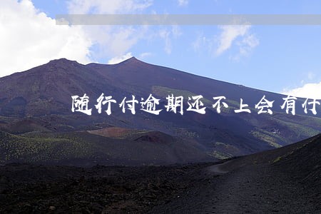 随行付逾期还不上会有什么后果 随行付逾期还不上会有什么后果