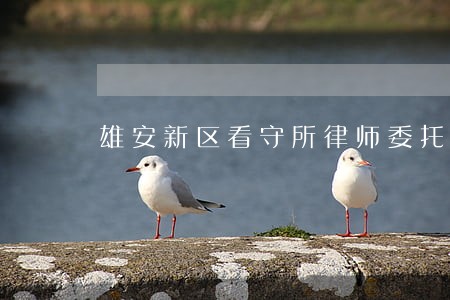 雄安新区看守所律师委托费用 雄安新区看守所律师委托费用