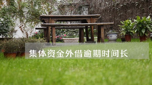 集体资金外借逾期时间长 集体资金外借逾期时间长