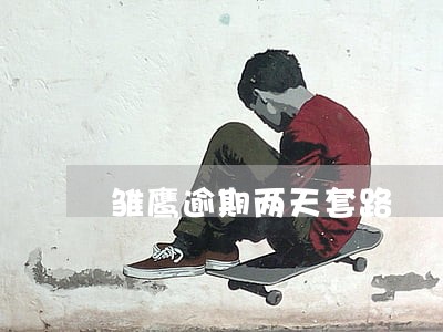 雏鹰逾期两天套路