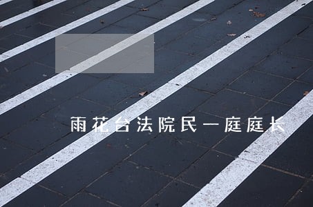 雨花台法院民一庭庭长 雨花台法院民一庭庭长