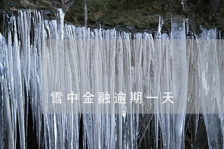 雪中金融逾期一天 雪中金融逾期一天