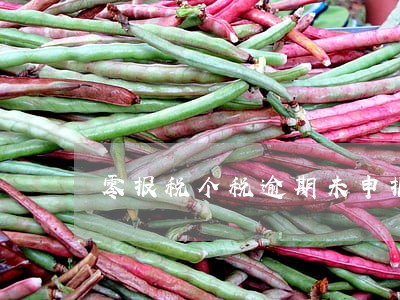 零报税个税逾期未申报怎么办 零报税个税逾期未申报怎么办