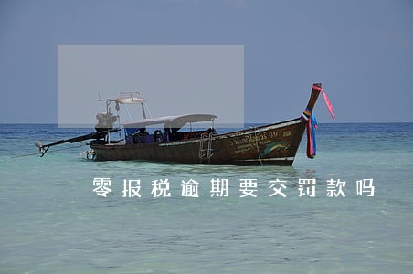 零报税逾期要交罚款吗 零报税逾期要交罚款吗