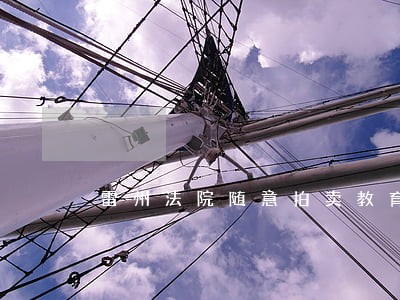 雷州法院随意拍卖教育用地被曝光 雷州法院随意拍卖教育用地被曝光