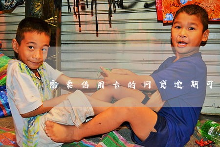 需要信用卡的网贷逾期可以吗
