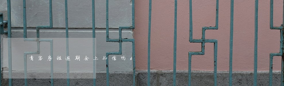 青客房租逾期会上征信吗6 青客房租逾期会上征信吗6