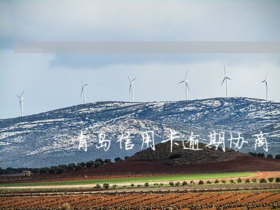 青岛信用卡逾期协商