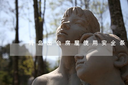 青岛出台房屋使用安全条例