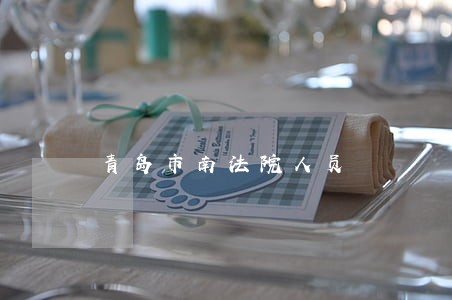 青岛市南法院人员