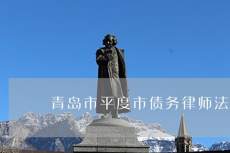 青岛市平度市债务律师法律咨询 青岛市平度市债务律师法律咨询
