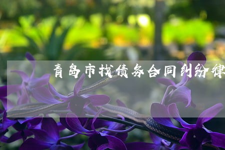 青岛市找债务合同纠纷律师 青岛市找债务合同纠纷律师