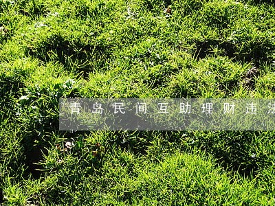 青岛民间互助理财违法吗 青岛民间互助理财违法吗