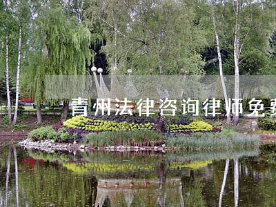 青州法律咨询律师免费 青州法律咨询律师免费