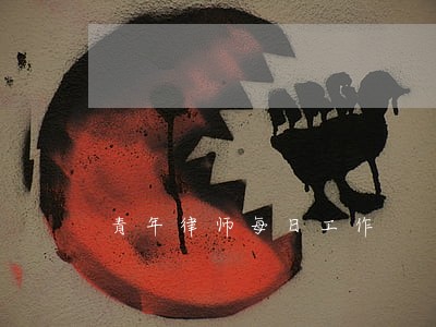 青年律师每日工作 青年律师每日工作