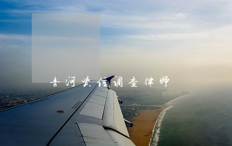 青河资信调查律师 青河资信调查律师