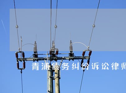青浦债务纠纷诉讼律师价格 青浦债务纠纷诉讼律师价格