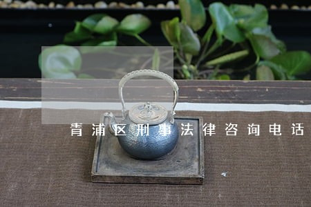 青浦区刑事法律咨询电话 青浦区刑事法律咨询电话