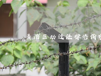 青浦区动迁法律咨询电话 青浦区动迁法律咨询电话