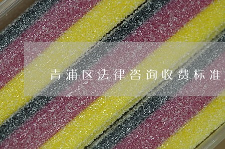 青浦区法律咨询收费标准 青浦区法律咨询收费标准