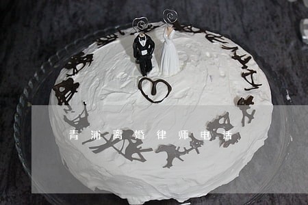 青浦离婚律师电话 青浦离婚律师电话