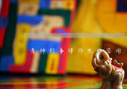 青神刑事律师电话咨询