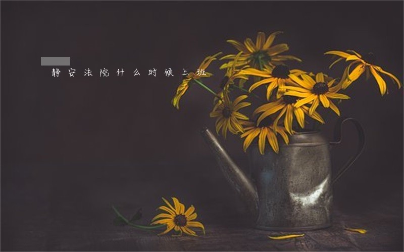 静安法院什么时候上班 静安法院什么时候上班