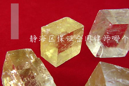静海区保证合同律师哪个好 静海区保证合同律师哪个好