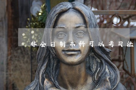 非全日制本科可以考司法考