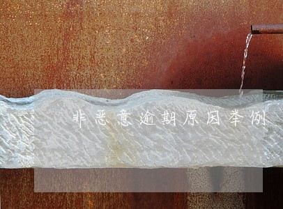 非恶意逾期原因举例 非恶意逾期原因举例