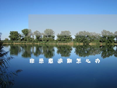非恶意逾期怎么办 非恶意逾期怎么办