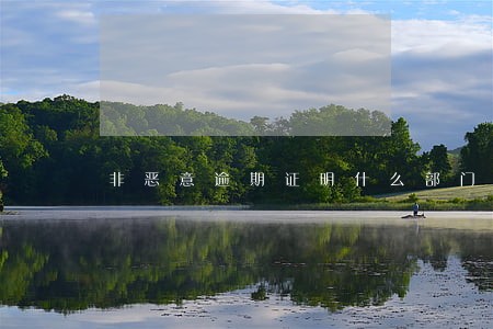 非恶意逾期证明什么部门开 非恶意逾期证明什么部门开