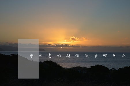 非恶意逾期证明去哪里办 非恶意逾期证明去哪里办